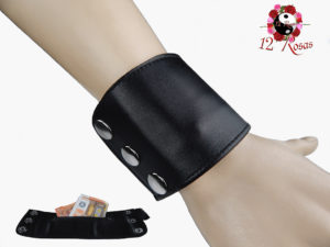Muñequera monedero