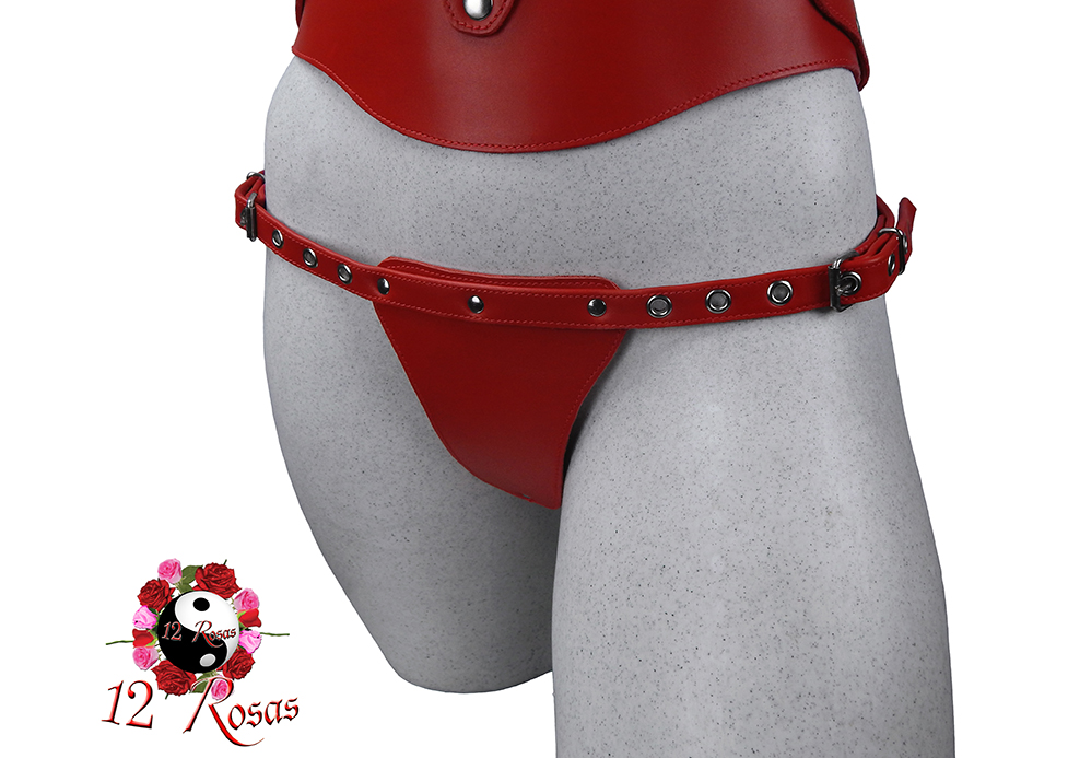 Tanga LadyO Rojo
